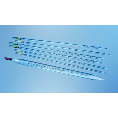Pipetas graduadas plástico PS estériles 25 ml. Caja 150 unidades