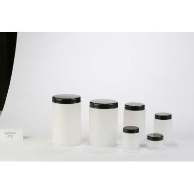 Pot plàstic PEHD amb tapa rosca i obturador. Capacitat 500 ml