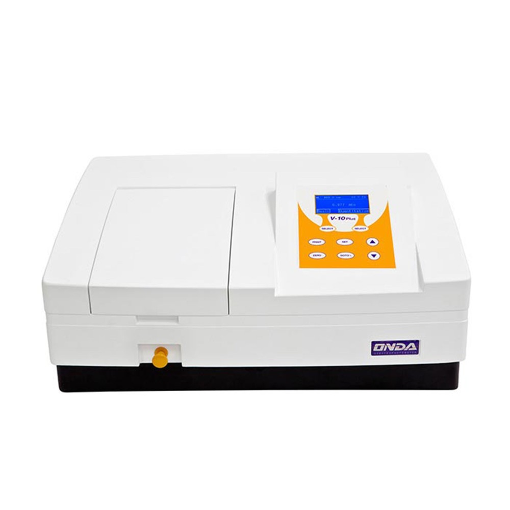 Espectrofotòmetre feix únic Onda V-10 Plus. Visble 325-1000 nm