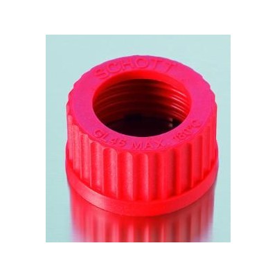 Capuchón plástico PBT unión roscada GL-18 D-2922706. Paso 11 mm