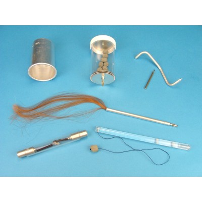 Accessoris generador Van de Graaff V-15234. Contingut 7 articles