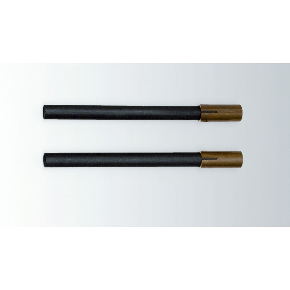 Elèctrodes voltàmetre Hofmann V-18397. Carbó (C)