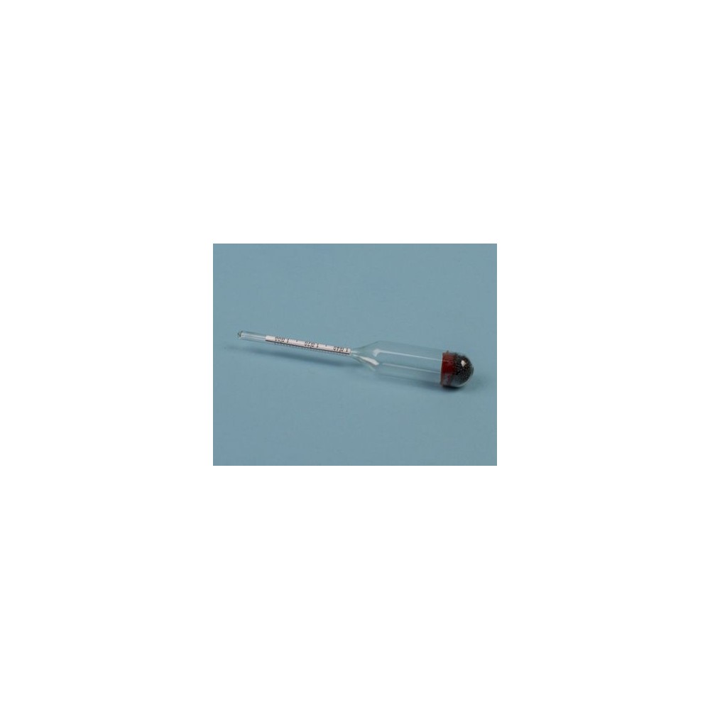 Densímetre orines calibrat 0'001 g/ml. Escala 1'000 a 1'060 g/ml