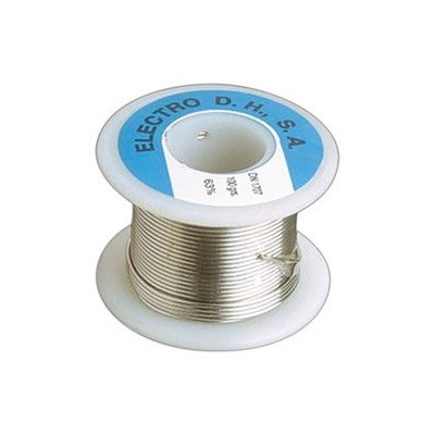 Estanque soldar 63% hilo 1 mm. Bobina 100 g