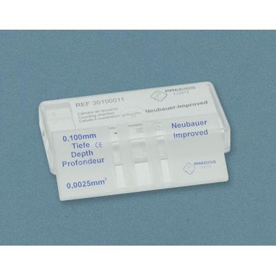 Càmera recompte Neubauer improved. Línies fosques sense pinces