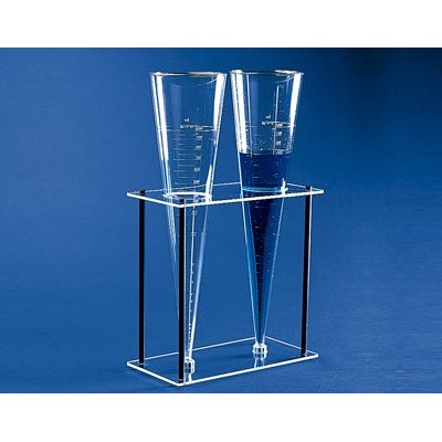 Con sedimentació Imhoff plàstic SAN. Capacitat 1000 ml