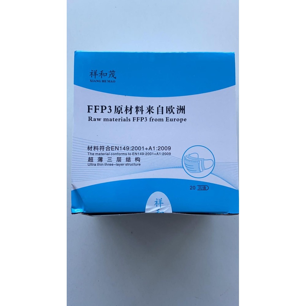Mascarilla autofiltrante partículas FFP3 sin válvula
