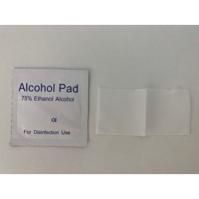 Mini tovalloletes hidroalcohòliques higienitzants. Capsa 100 unitats