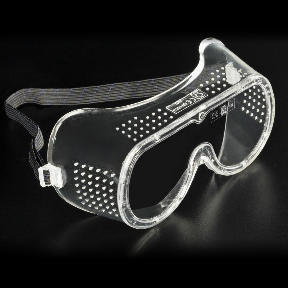 Gafas protección policarbonato PC C-539C. Cinta elástica