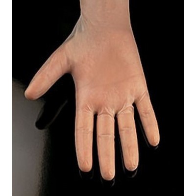 Guants examen vinil talla 6-7 petits. Capsa 100 unitats