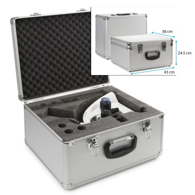 Maleta microscopios Bscope BS-9900. Aluminio 430x370x240 mm