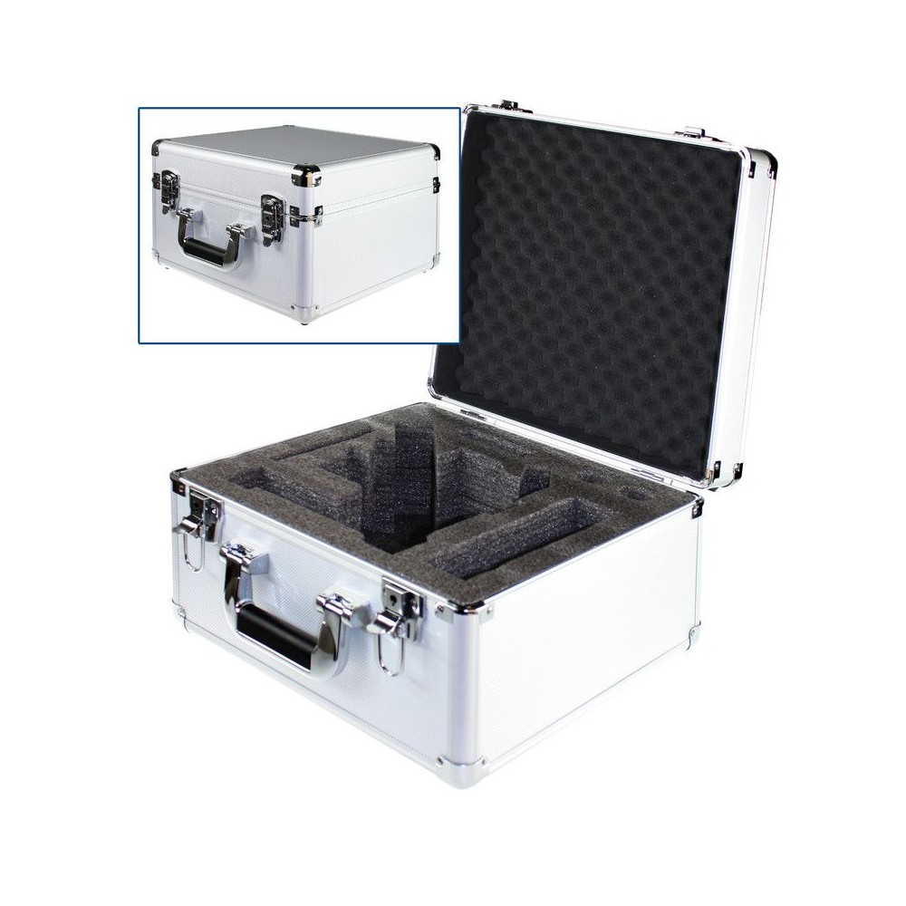 Maleta estereomicroscopios Edublue ED-4300. Aluminio 360x360x240 mm