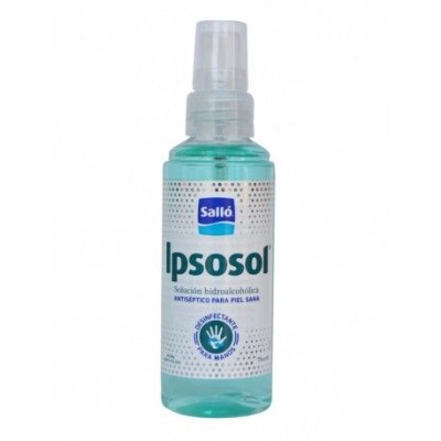 Solució mans hidroalcohòlica antisèptica Ipsosol. Pulveritzador 75 ml