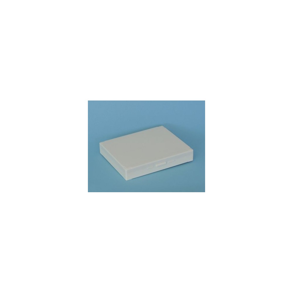 Capsa guardar portaobjectes plàstic BPG-011. Capacitat 100 peces
