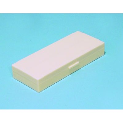 Capsa guardar portaobjectes plàstic BPG-010. Capacitat 50 peces