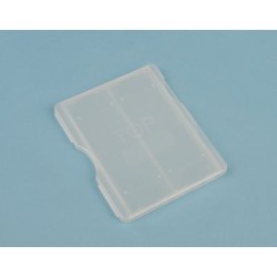 Capsa guardar portaobjectes plàstic BPG-007. Capacitat 2 peces