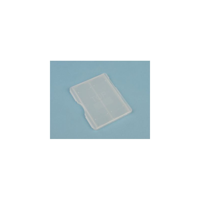 Capsa guardar portaobjectes plàstic BPG-007. Capacitat 2 peces