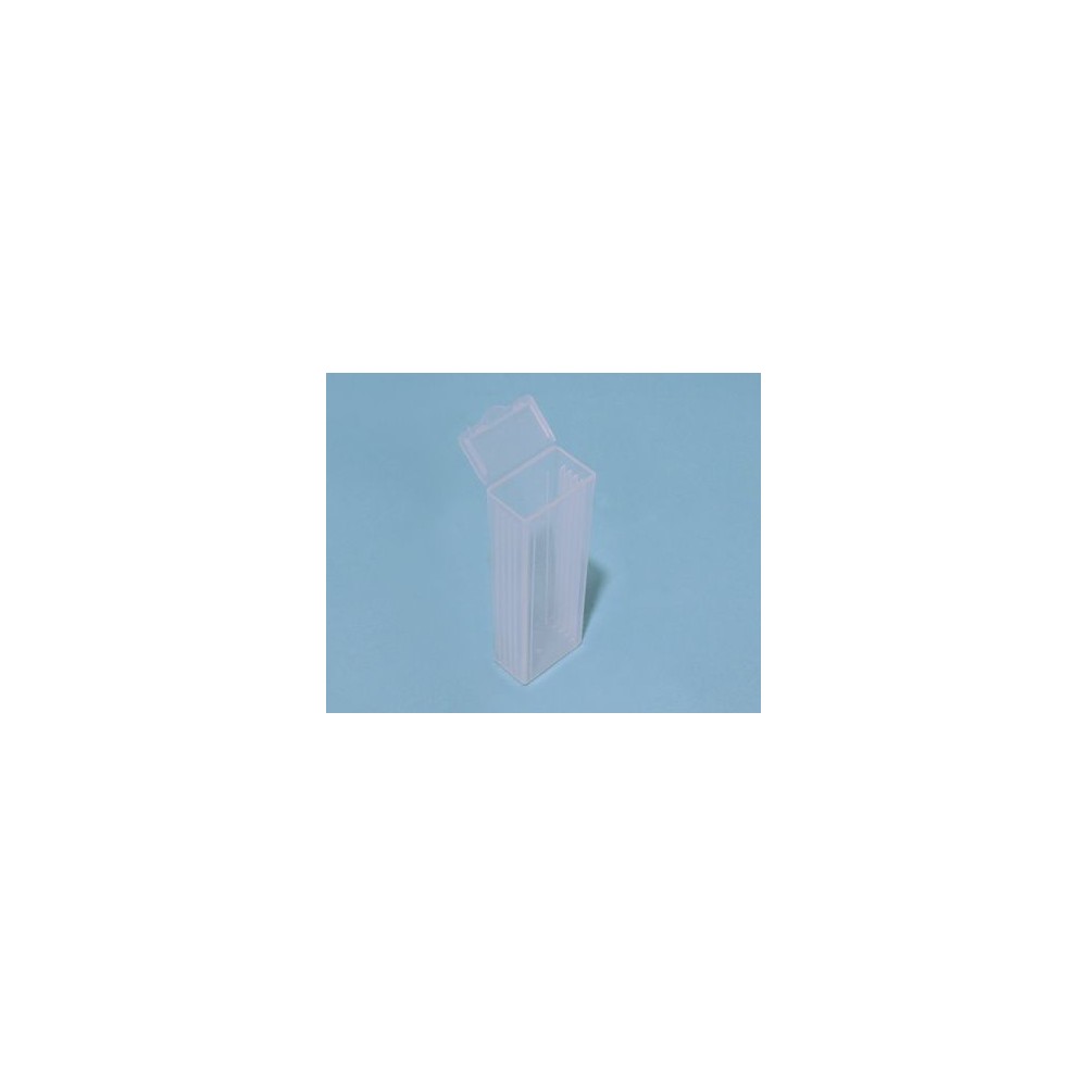 Capsa guardar portaobjectes plàstic BPG-008. Capacitat 5 peces