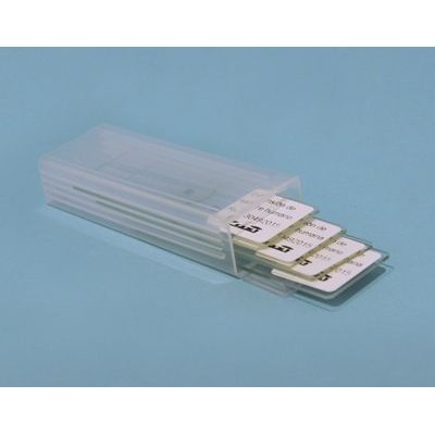 Capsa guardar portaobjectes plàstic BPG-008. Capacitat 5 peces