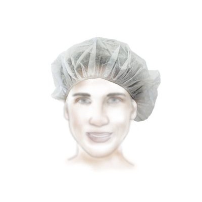 Casquets un sol ús polipropilè. Capsa 100 unitats