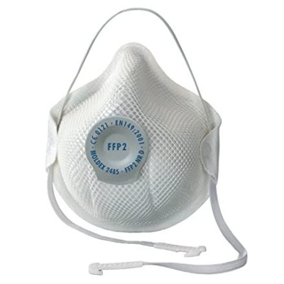 Mascarillas autofiltrantes FFP2 con válvula Moldex 2485. Caja 20 unidades