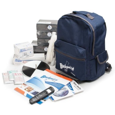 Mochila educación para análisis de aguas HI-3817BP (10 parámetros)