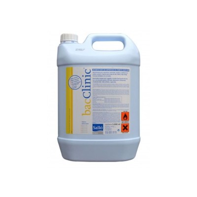 Desinfectant superfícices clínic Bacclinic. Garrafa 5000 ml