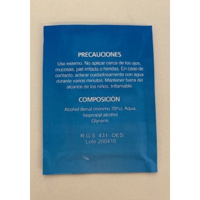 Gel de mans antisèptic hidroalcohòlic Nonas. Flascó 100 ml