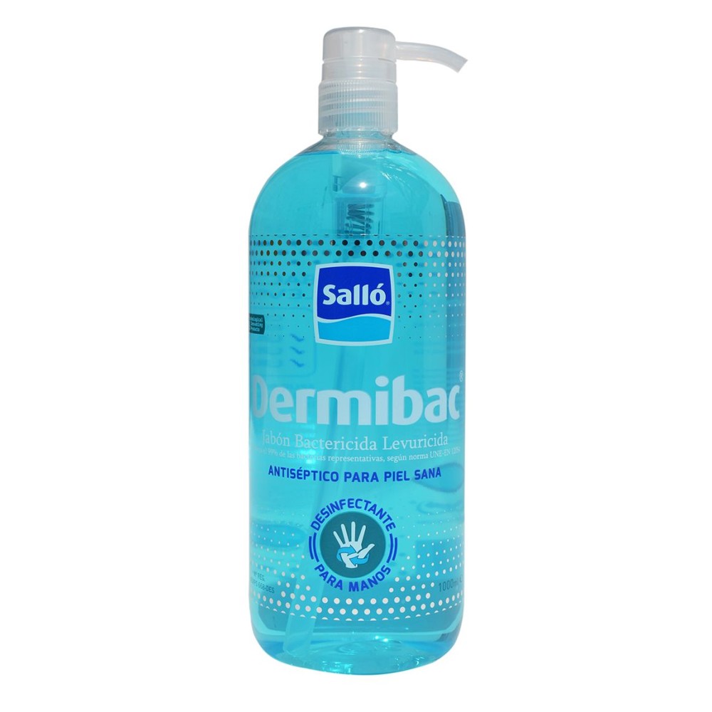 Jabón antiséptico 4% digluconato de clorhexidina. Dosificador 500 ml