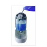 Dispensador pared gel o jabón automático. Depósito 1100 ml