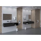 Dispensador pared gel o jabón manual. Depósito 700 ml