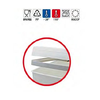 Cubo basura 28 litros F-433. Tapa y pedal 330x290x490 mm