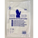 Guants examen plàstic polietilè. Bossa 100 unitats