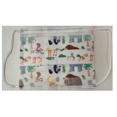 Mascaretes quirúrgiques infantils polipropilè 3 capes. Capsa 10x50 unitats