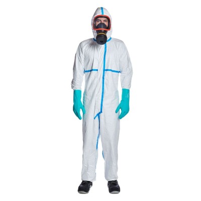 Bussos protecció Dupont Tyvek 600 Plus Cat III tipus 4, 5 i 6. Capsa 25 unitats