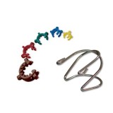 Laboratory clamping clips